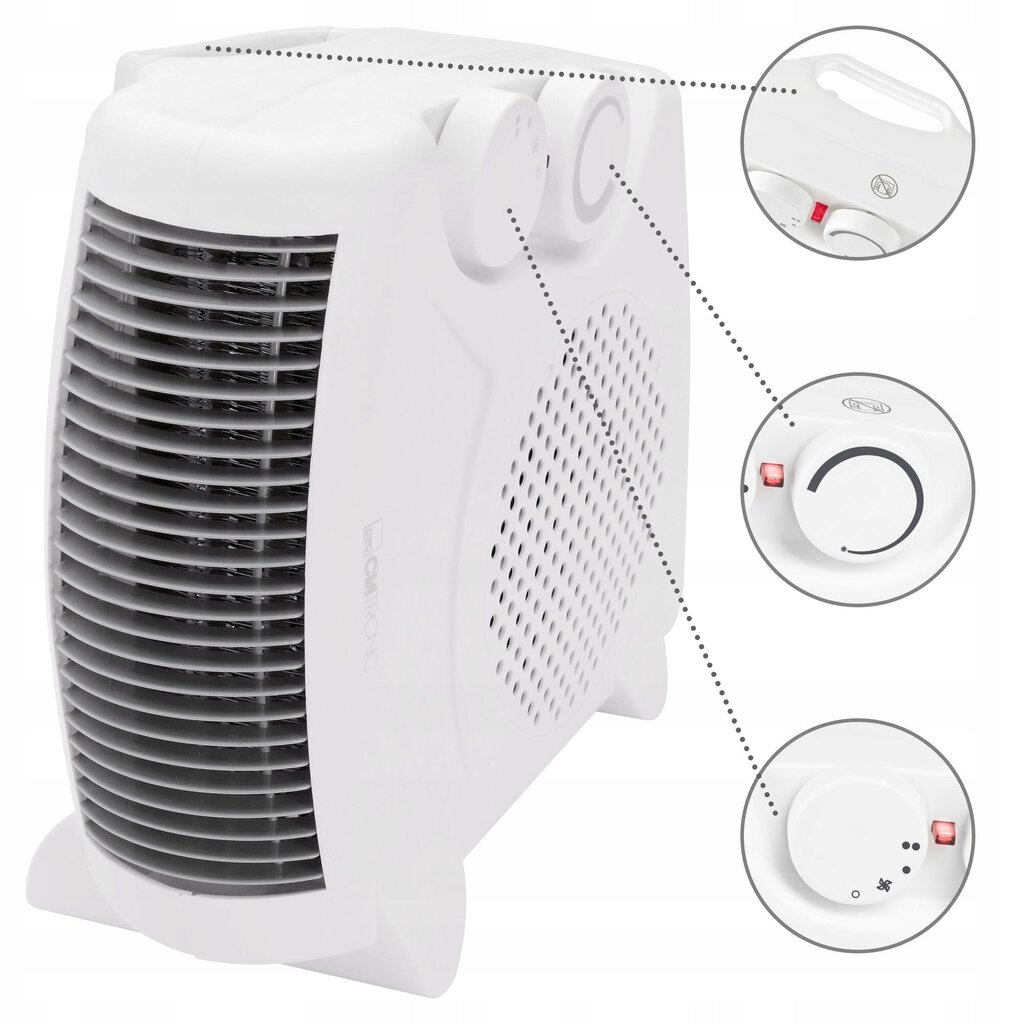 Elektriradikas, ventilaator, Clatronic HL3379 2000W цена и информация | Küttekehad | kaup24.ee