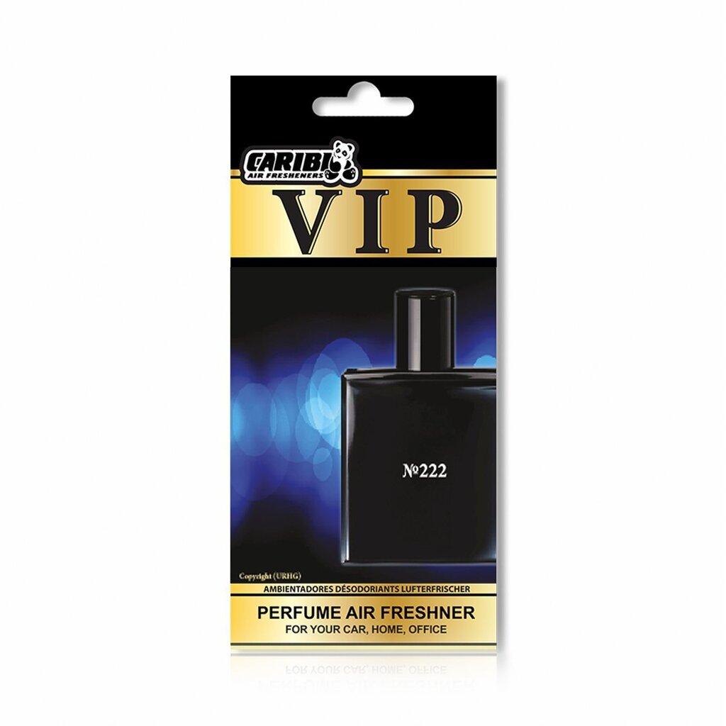 Auto õhuvärskendaja VIP 222, Chanel Bleu de Chanel lõhna motiiv hind ja info | Autolõhnastajad | kaup24.ee