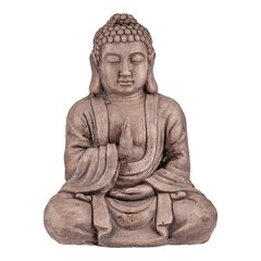 Dekoratiivne aiakuju Buddha Hall Polüresiin (23,5 x 49 x 36 cm) цена и информация | Декорации для сада | kaup24.ee