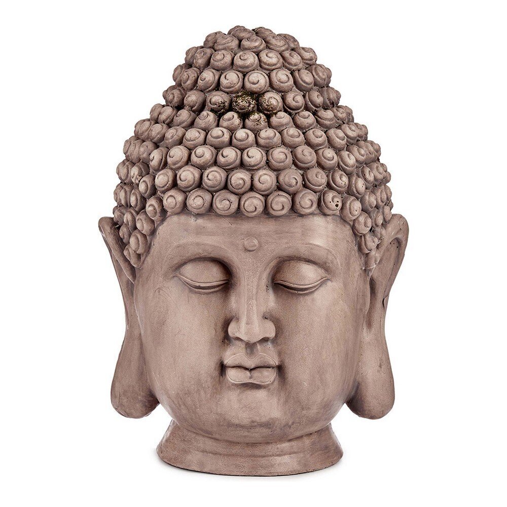 Dekoratiivne aiakuju Buddha Pea Hall Polüresiin (31,5 x 50,5 x 35 cm) hind ja info | Dekoratsioonid | kaup24.ee