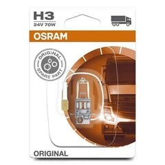 Autopirn Osram OS64156-01B Kaubik 70 W 24 V H3 цена и информация | Автомобильные лампочки | kaup24.ee