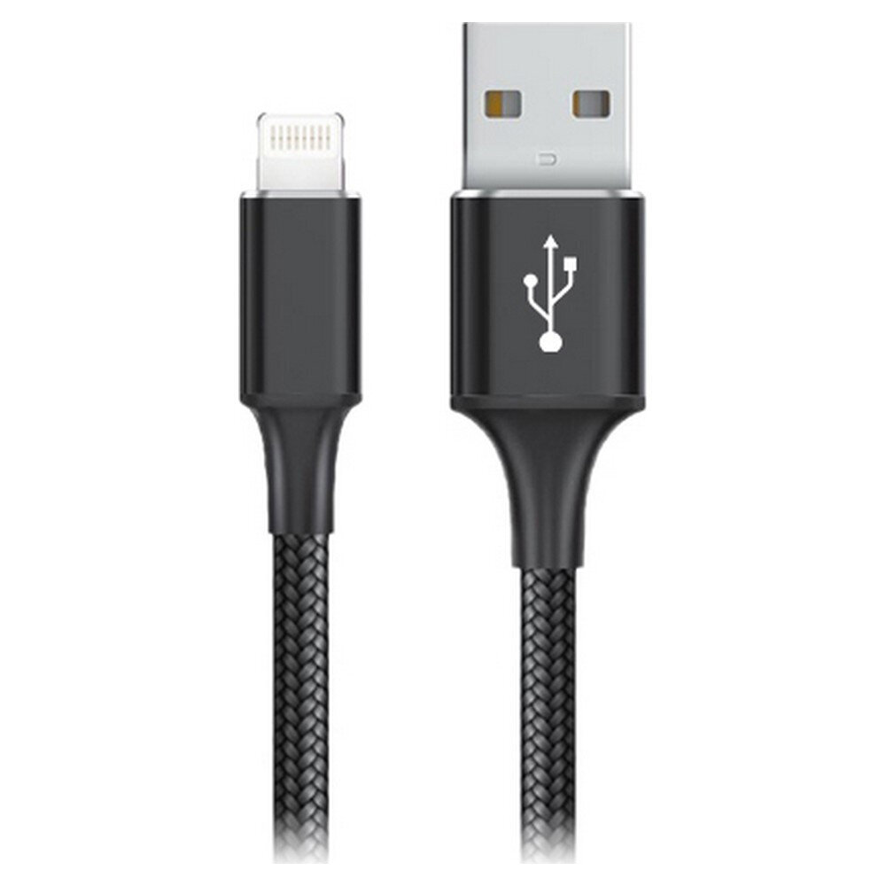 USB-Lightning Kaabel Goms Must 2 m hind ja info | Kaablid ja juhtmed | kaup24.ee