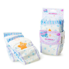 Nukutarvikud Berjuan Baby Susu Diapers Set hind ja info | Tüdrukute mänguasjad | kaup24.ee