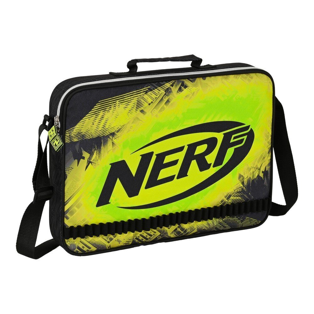 Kooli ranits Nerf Neon Must Lima (38 x 28 x 6 cm) hind ja info | Koolikotid, sussikotid | kaup24.ee