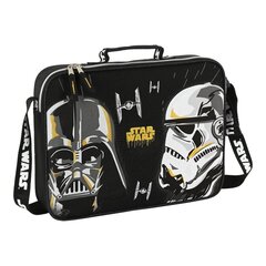 Kooli ranits Star Wars Fighter Must (38 x 28 x 6 cm) hind ja info | Koolikotid, sussikotid | kaup24.ee