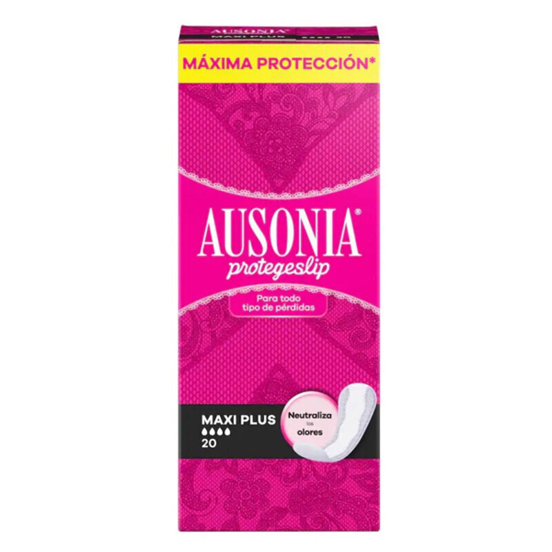 Maxi Plus pesukaitsmed Ausonia (20 uds) hind ja info | Tampoonid, hügieenisidemed, menstruaalanumad | kaup24.ee