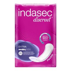 Normal hügieenisidemed Indasec Discreet (20 uds) hind ja info | Tampoonid, hügieenisidemed, menstruaalanumad | kaup24.ee