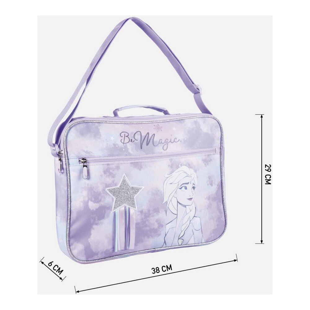 Kooli ranits Frozen Lillla (29 x 6 x 38 cm) цена и информация | Koolikotid, sussikotid | kaup24.ee