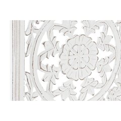 Seinakaunistus DKD Home Decor MDF Valge Mandala (2 Ühikut) (40 x 2 x 40 cm) hind ja info | Sisustuselemendid | kaup24.ee