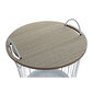 2 tooli komplekt DKD Home Decor Naturaalne MDF Valge Raud (43 x 43 x 46 cm) hind ja info | Diivanilauad | kaup24.ee
