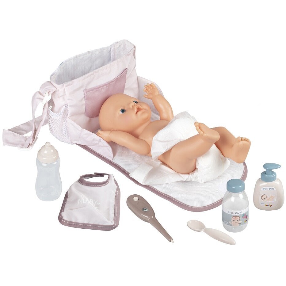 SMOBY beebiõe mähkimiskott + nukutarvikud hind ja info | Imikute mänguasjad | kaup24.ee