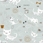 Voodikate Panzup Cats 3 (270 x 260 cm) (Voodi 180/200 cm) цена и информация | Voodikatted, pleedid | kaup24.ee