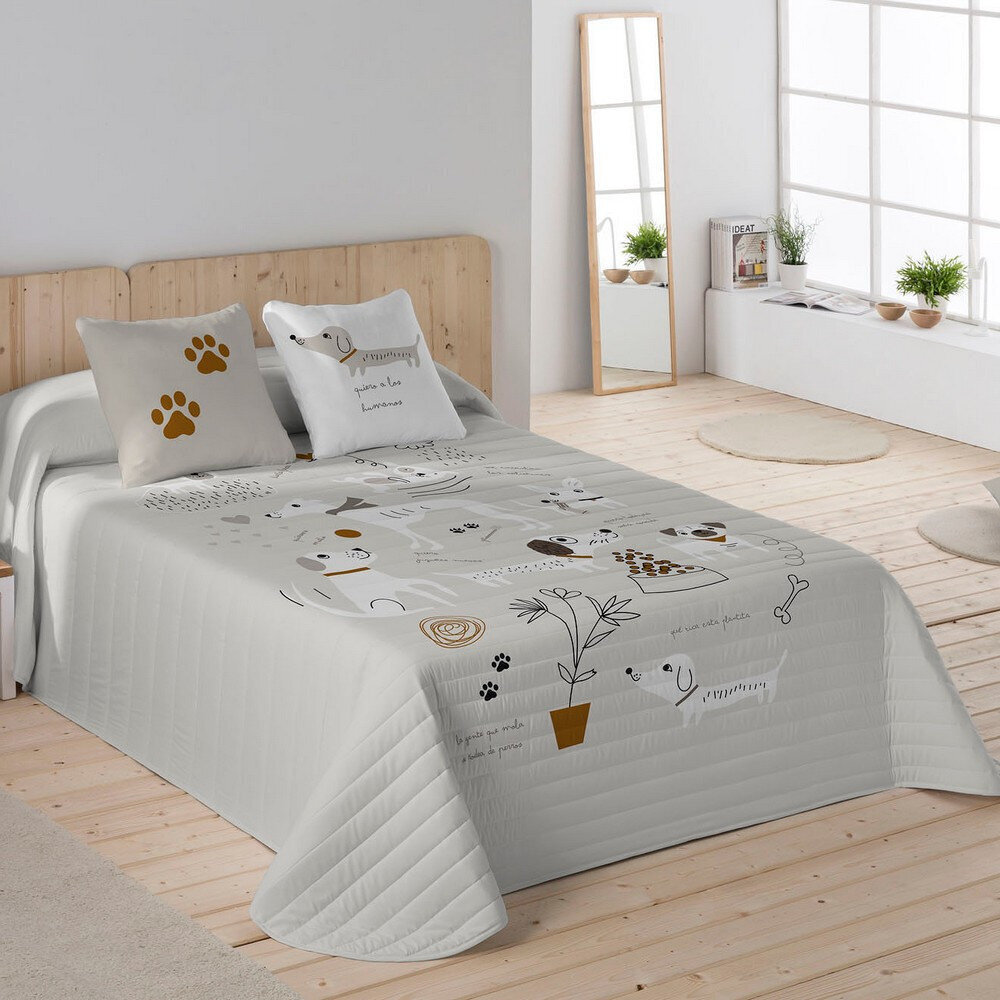 Voodikate Panzup Dogs 2 (240 x 260 cm) (Voodi 135/140 cm) цена и информация | Voodikatted, pleedid | kaup24.ee