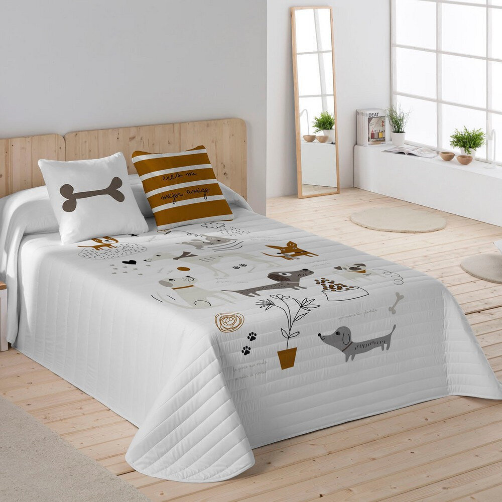 Voodikate Panzup Dogs 1 (250 x 260 cm) (Voodi 150/160 cm) цена и информация | Voodikatted, pleedid | kaup24.ee