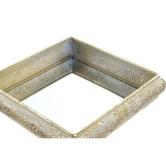 Kandikute komplekt DKD Home Decor Peegel Metall (27 x 27 x 6 cm) hind ja info | Lauanõud ja kööginõud | kaup24.ee