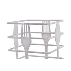 Сушилка для столовых приборов DKD Home Decor, бежевая (10 x 10 x 16.5 см) (2 шт.) цена и информация | Столовые и кухонные приборы | kaup24.ee