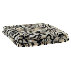 Tekk DKD Home Decor Wild Must Kollane (130 x 170 x 2 cm) цена и информация | Одеяла | kaup24.ee