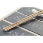 Sushi Komplekt DKD Home Decor Naturaalne Must Laud Bambus (25 x 19 x 3 cm) цена и информация | Lauanõud ja kööginõud | kaup24.ee