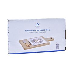 Сырная доска DKD Home Decor Бамбук Керамика (21,5 x 11,8 x 1,5 cm) (3 Предметы) цена и информация | Посуда, тарелки, обеденные сервизы | kaup24.ee