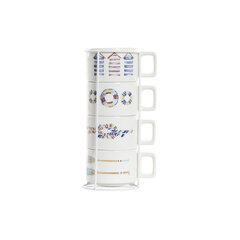 Набор из кофейных чашек DKD Home Decor Dolomite, 260 мл цена и информация | Стаканы, фужеры, кувшины | kaup24.ee
