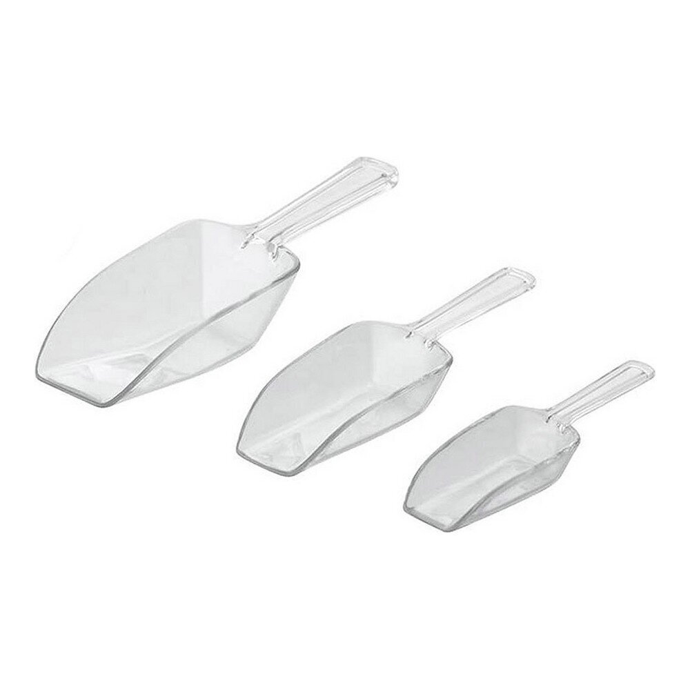 Mõõtelusikas Wooow Läbipaistev Plastmass (3 pcs) цена и информация | Köögitarbed | kaup24.ee