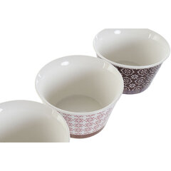 Блюдо DKD Home Decor Араб Фарфор Bone China Без втулки (13 x 13 x 7,5 cm) (3 штук) цена и информация | Посуда, тарелки, обеденные сервизы | kaup24.ee