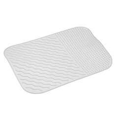 Köögi Kraanikausi Kuivatusrest Versa Valge Plastmass (34 x 26,5 cm) hind ja info | Köögitarbed | kaup24.ee