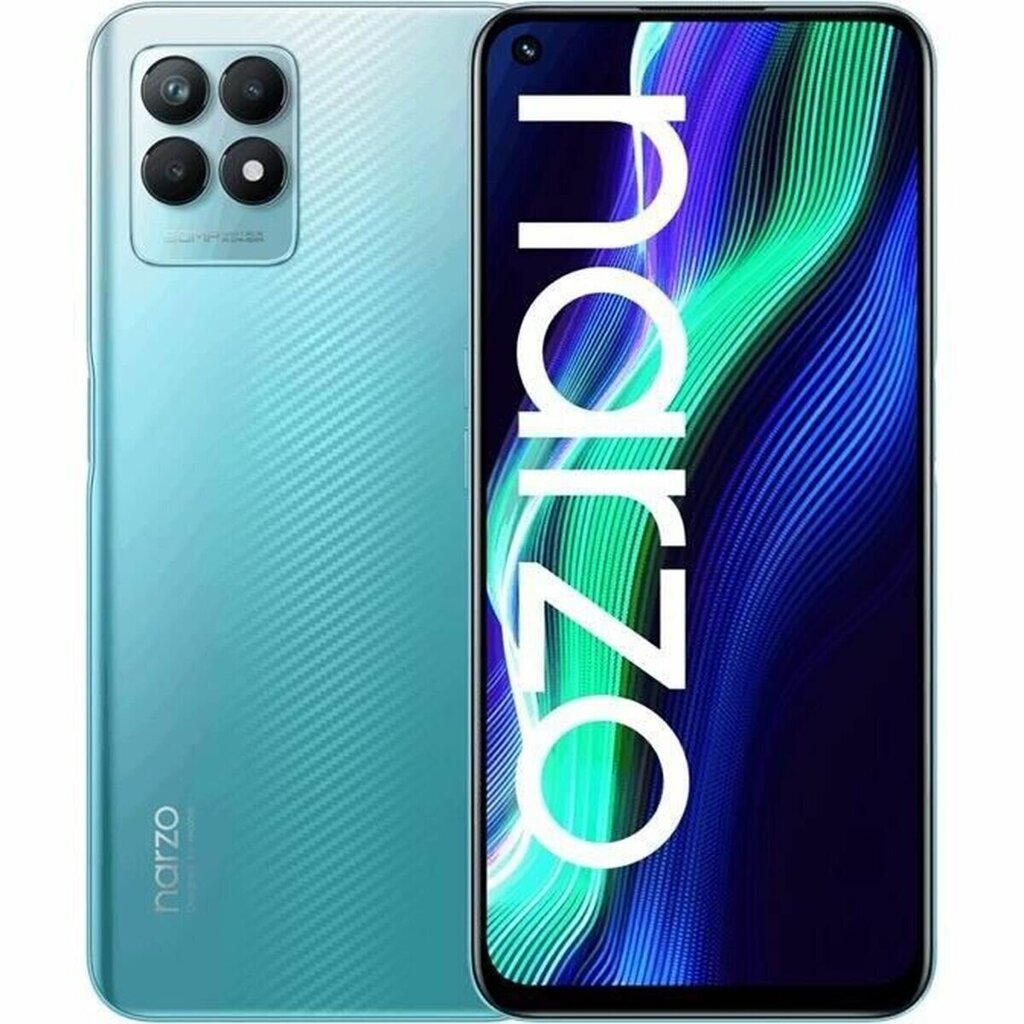 Телефон Realme narzo 50 4G 4/128GB Dual SIM Speed Blue цена | kaup24.ee