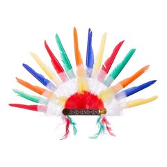 Kübar My Other Me Suled Mitmevärviline Ameerika indiaanlane 58 x 38 cm hind ja info | Karnevali kostüümid | kaup24.ee
