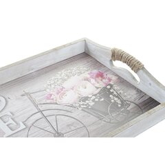 Kandikute komplekt DKD Home Decor Köis MDF (40 x 30 x 6 cm) (2 Ühikut) hind ja info | Lauanõud ja kööginõud | kaup24.ee