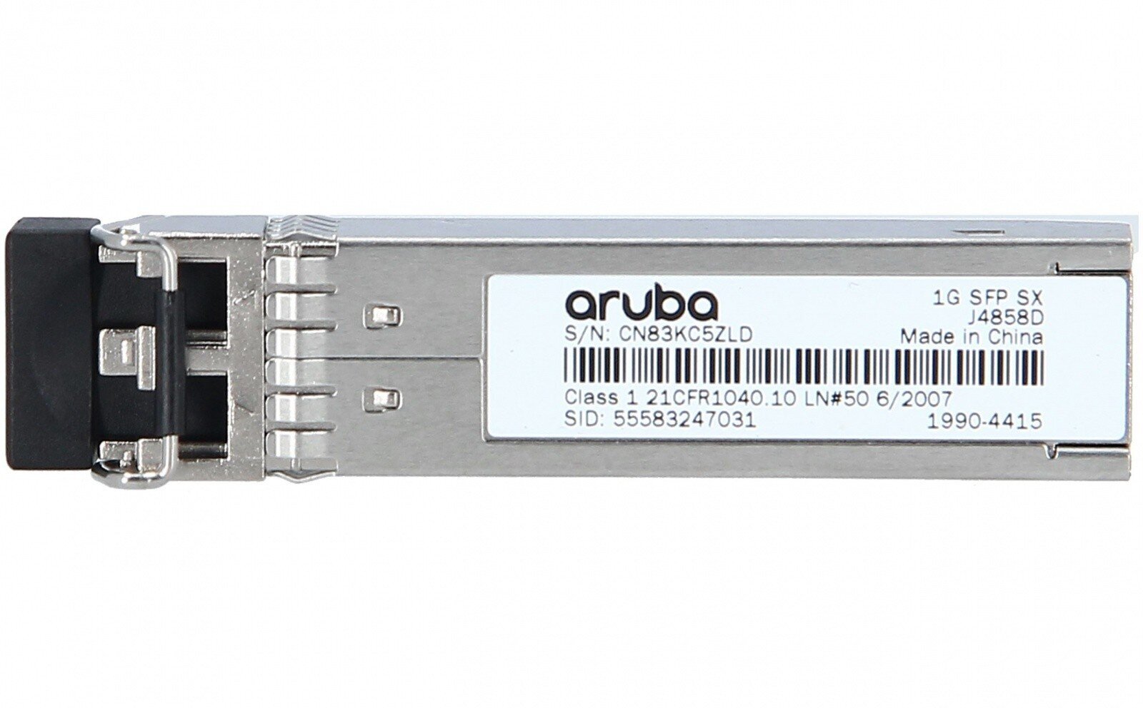 Hewlett Packard Enterprise ARUBA 1G SFP LC SX 500m MMF XCVR J4858D hind ja info | FM modulaatorid, FM trasmitterid | kaup24.ee