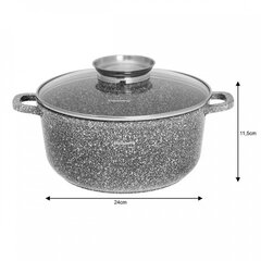 POT 4,5L 24cm цена и информация | Кастрюли, скороварки | kaup24.ee