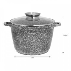 POT 6,2L 24cm цена и информация | Кастрюли, скороварки | kaup24.ee