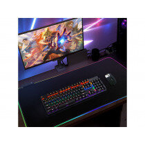 Klaviatuurimatt RGB 80x30 cm mängimiseks цена и информация | Hiired | kaup24.ee