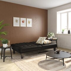 Диван Dorel Home, черный цвет цена и информация | Диваны | kaup24.ee