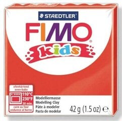 Polümeersavi lastele FIMO, punane värv, 42 g hind ja info | Kunstitarbed, voolimise tarvikud | kaup24.ee