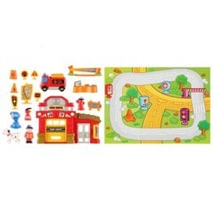 Mängukomplekt Tuletõrjedepoo hind ja info | Poiste mänguasjad | kaup24.ee