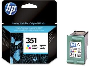 HP 351 (CB337EE) Kollane hind ja info | Tindiprinteri kassetid | kaup24.ee