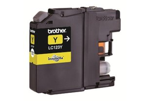 Brother LC123YBP, желтый цена и информация | Картриджи для струйных принтеров | kaup24.ee