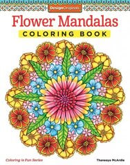 Flower Mandalas Coloring Book hind ja info | Tervislik eluviis ja toitumine | kaup24.ee