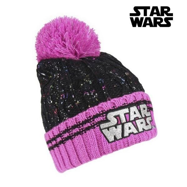 Laste müts Star Wars 2621 must (üks suurus) цена и информация | Tüdrukute mütsid, sallid, kindad | kaup24.ee