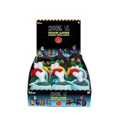 Võtmehoidja kaisutatava mänguasjaga Among Us Bizak tekstiil (13 cm) hind ja info | Originaalsed võtmehoidjad | kaup24.ee