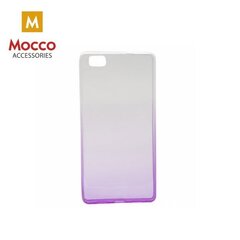Mocco Gradient Back Case Silicone Case With gradient Color For Samsung J330 Galaxy J3 (2017) Transparent - Purple hind ja info | Telefoni kaaned, ümbrised | kaup24.ee
