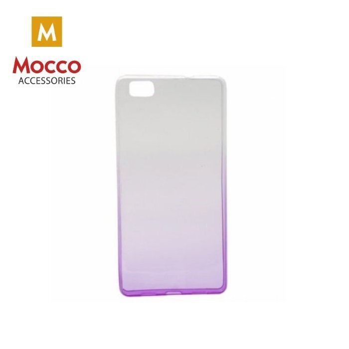 Mocco Gradient Back Case Silicone Case With gradient Color For Samsung J330 Galaxy J3 (2017) Transparent - Purple цена и информация | Telefoni kaaned, ümbrised | kaup24.ee