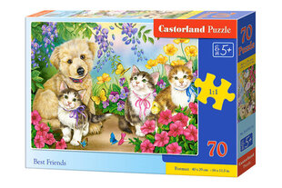 Castorland Best Friends Puzzle, 70 tükki цена и информация | Пазлы | kaup24.ee