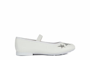 Обувь Geox для девочек, белая цена и информация | Детские туфли | kaup24.ee