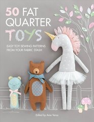 50 Fat Quarter Toys: Easy toy sewing patterns from your fabric stash цена и информация | Энциклопедии, справочники | kaup24.ee