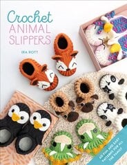 Crochet Animal Slippers: 60 fun and easy patterns for all the family hind ja info | Tervislik eluviis ja toitumine | kaup24.ee