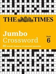 Times 2 Jumbo Crossword Book 6: 60 Large General-Knowledge Crossword Puzzles hind ja info | Tervislik eluviis ja toitumine | kaup24.ee