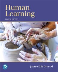 Human Learning 8th edition цена и информация | Книги по социальным наукам | kaup24.ee